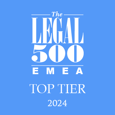Legal 500 EMEA 2024: рекомендація фірми у 7-ми юридичних практиках