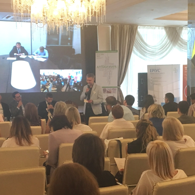 Dmytro Aleshko Spoke at the Conference 